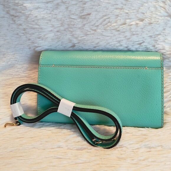 Kate Spade Natalia Wellesley Teal Green Crossbody Bag - Picture 2 of 4